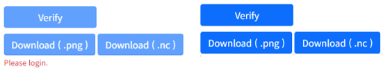 (Figure 3-3-13) Image Activation Before and After Login (Left: Before Login, Right: After Login)