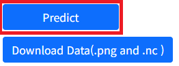 (Figure 3-3-8) Clicking Predict Button Generates Seasonal Prediction Results