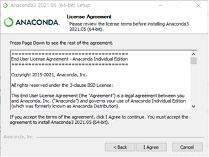 (Figure 4-2-3) Anaconda Installation Process -2-