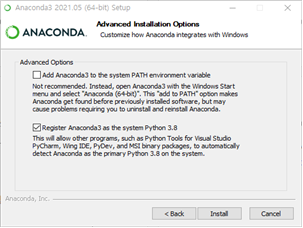(Figure 4-2-6) Anaconda Installation Process -5-